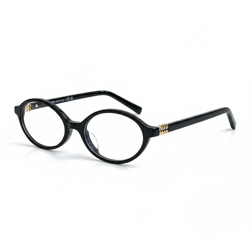 MIU MIU Oval Black